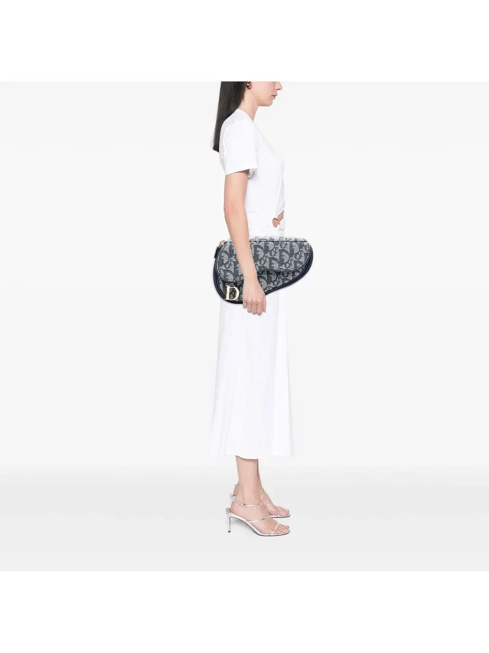 Dior Issimo Canvas Saddle Pouch Pre- #289938D42B